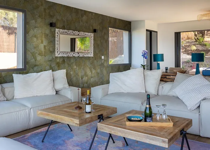 Villa De La Madrague Vue A 200m De La Sur La Presqu' Ile De Giens Sea And Mountain Pleasure *