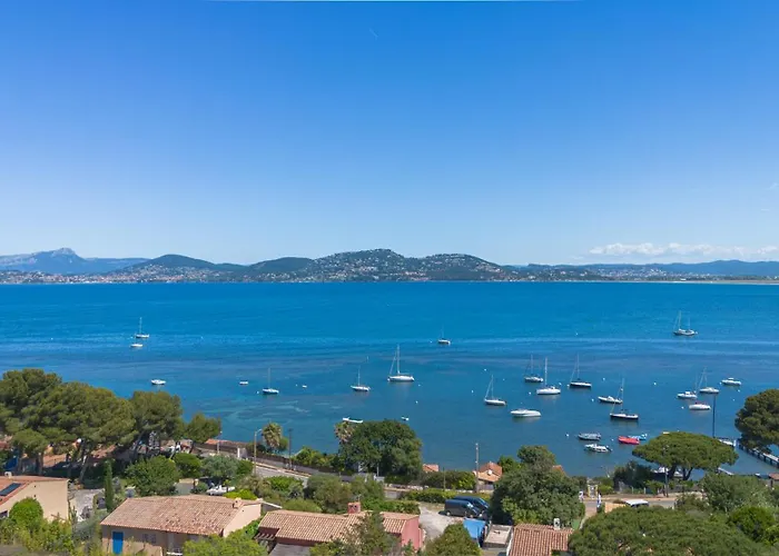 De La Madrague Vue A 200m De La Sur La Presqu' Ile De Giens Sea And Mountain Pleasure * Hyères