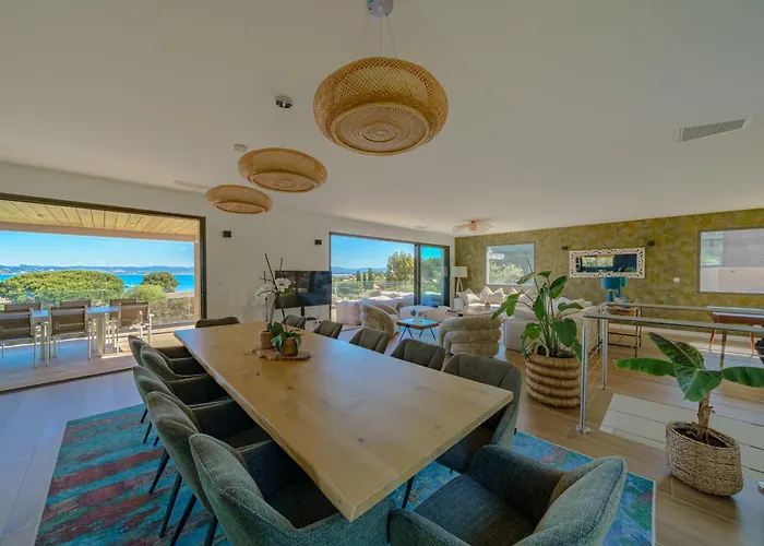 Villa De La Madrague Vue à 200m De La Sur La Presqu' île De Giens Sea&mountain Pleasure